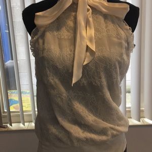 Silky ivory top